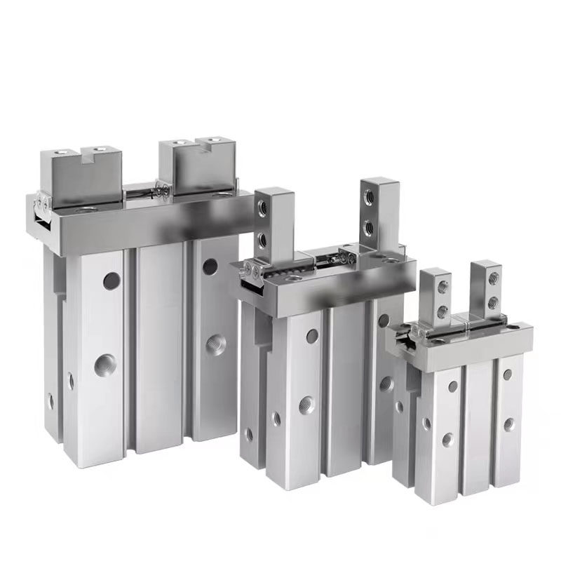 亚德客平行手指气缸HFZ10/16/20HKFL25/HFTZ32/HFK40机械夹爪夹