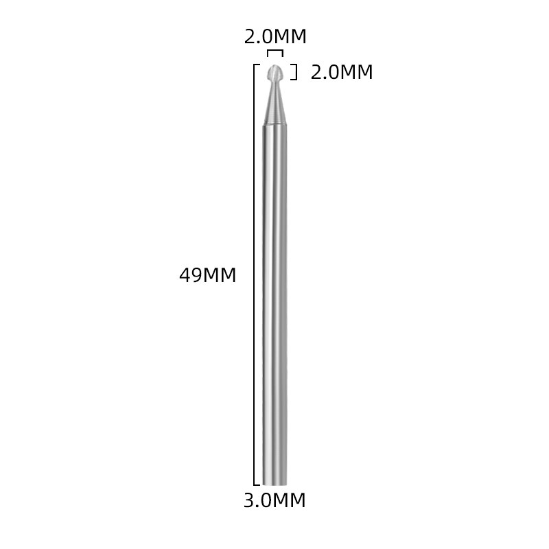 木工雕刻刀双刃丸球刀木雕根雕电动雕刻头球头刀电动磨刀