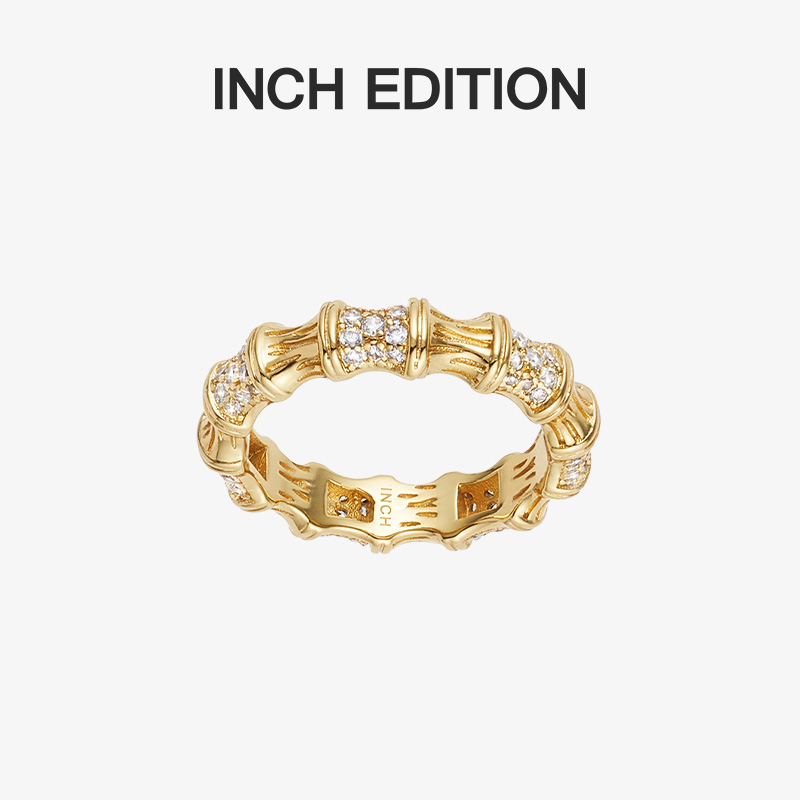 INCHEDITION竹节戒指小