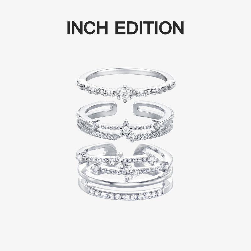 INCHEDITION流星三层套戒