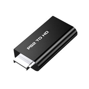 跃创兴 ps2转hdmi转换器ps2色差接高清电视显示器音视频同步ypbpr转hdmi