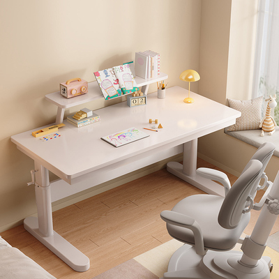实木书桌儿童学习桌可升降