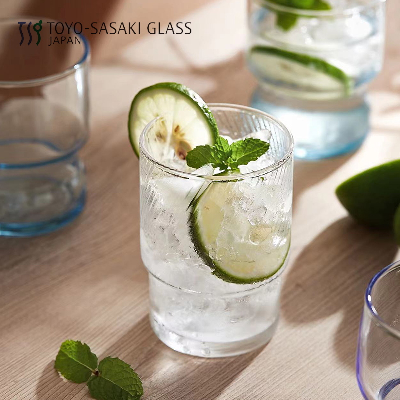 东洋佐佐木玻璃杯叠叠收纳强化