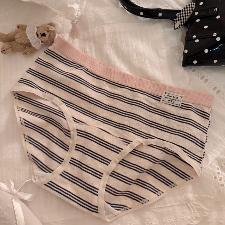 复古小美式女士纯棉内裤