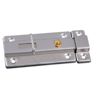 加厚不锈钢自动弹簧插销锁扣卫生间门栓子防盗木门闩小门插门销