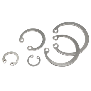 孔用卡簧304不锈钢GB893卡环内卡C型弹性垫圈开口挡圈8-100mm包邮