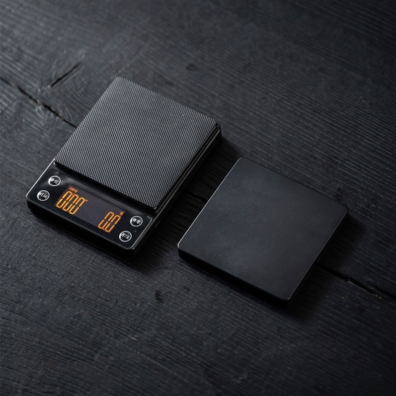 高精度手冲咖啡称自动计时意式迷你电子秤0.01克精准食物便携家用