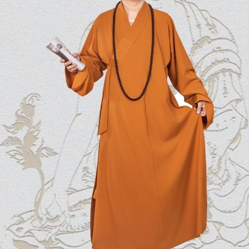 特价高档僧服长褂春秋季僧侣僧衣大褂男女款出家人和尚衣服僧袍