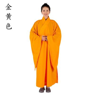 特卖加肥海青法会高档台麻海青居士服女男和尚僧服僧衣袈裟大胸围