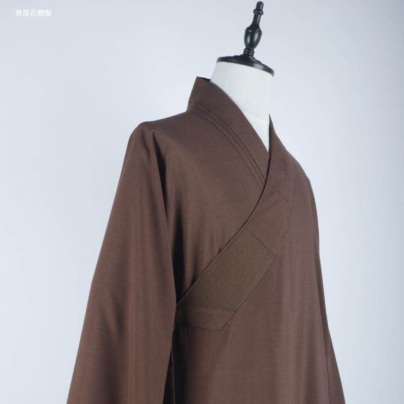 僧服夏季天丝棉长褂和尚服薄款亲肤透气清凉 顺丰包邮