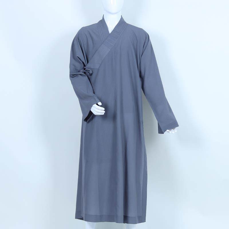 特卖僧衣夏季薄款大褂透气吸汗汉服男僧衣僧袍僧人大褂出家人和尚
