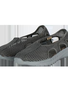 僧服僧鞋夏季网面罗汉鞋纯色僧人凉鞋轻底灰色鞋黄色鞋