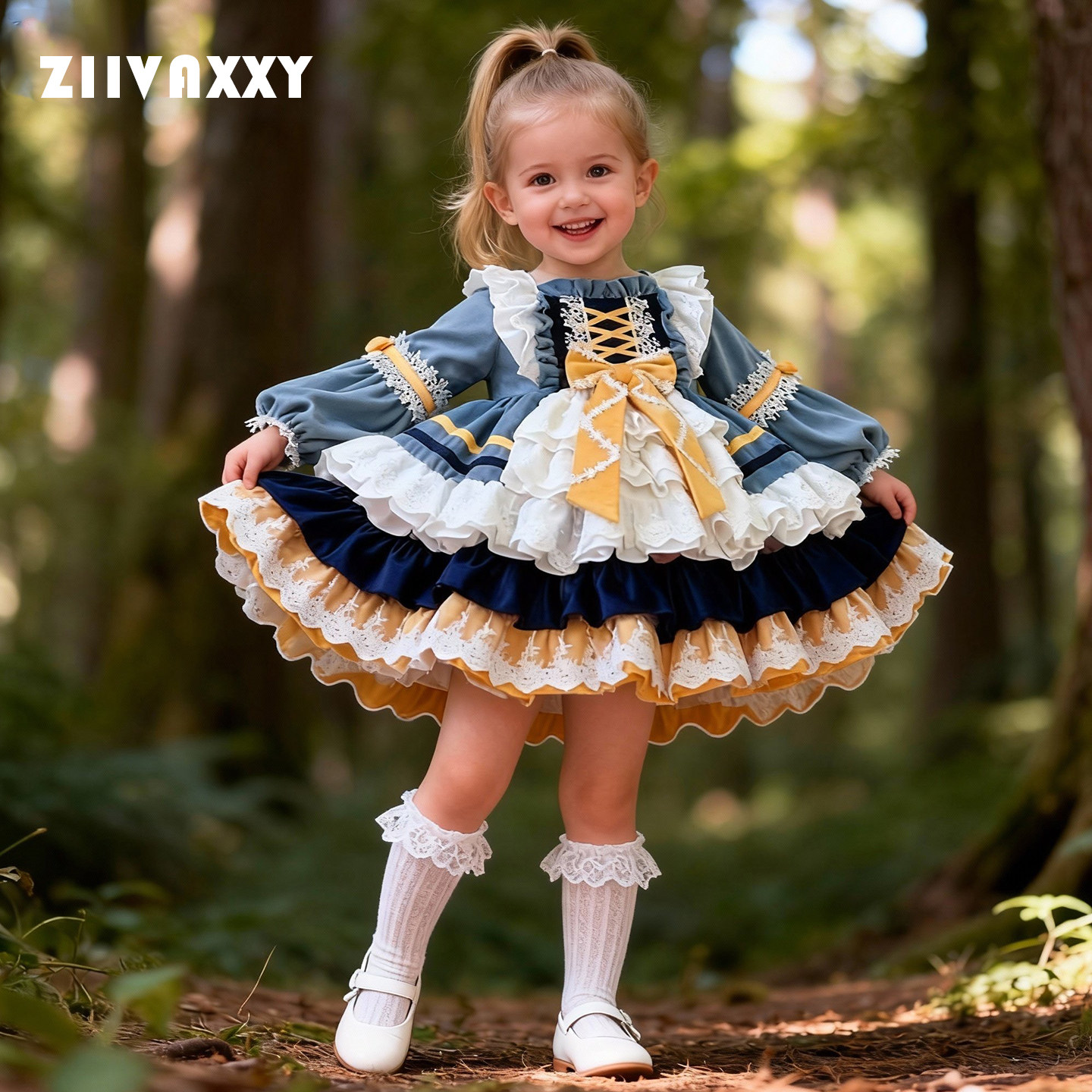 枝芽童装秋冬新款女童洛丽塔Lolita公主裙儿童丝绒多层可爱蓬蓬裙,童装/婴儿装/亲子装,连衣裙,淘宝优惠券,粉丝福利购,淘宝优惠卷