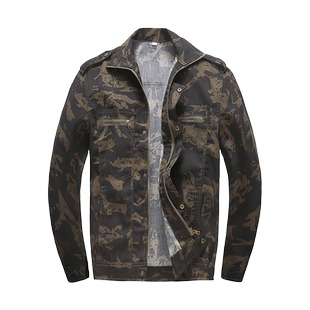 迷彩服男套装春秋款加厚耐磨劳保服电焊工地建筑劳动干活工作服装