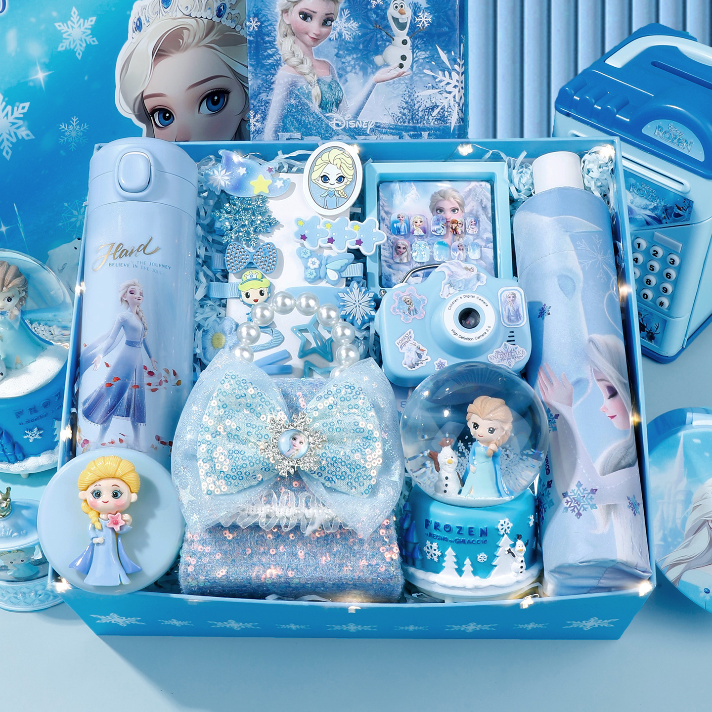 艾莎公主冰雪奇缘玩具女孩子2025新款套餐礼盒儿童网红爆款玩具
