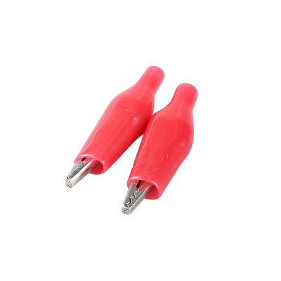 鳄鱼夹子 小电瓶电源电线护套夹子 测试夹 大号中号小号(50个)