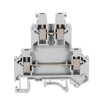 黄铜UKK3双层接线端子2.5平方二