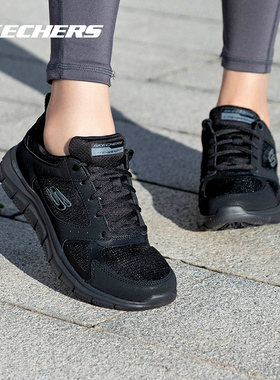 斯凯奇女鞋运动鞋低帮网面透气休闲鞋轻便耐磨缓震跑步鞋子150140