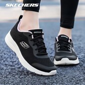 老人妈妈鞋 斯凯奇春季 官网正品 轻便缓震透气运动鞋 网面休闲鞋 女鞋