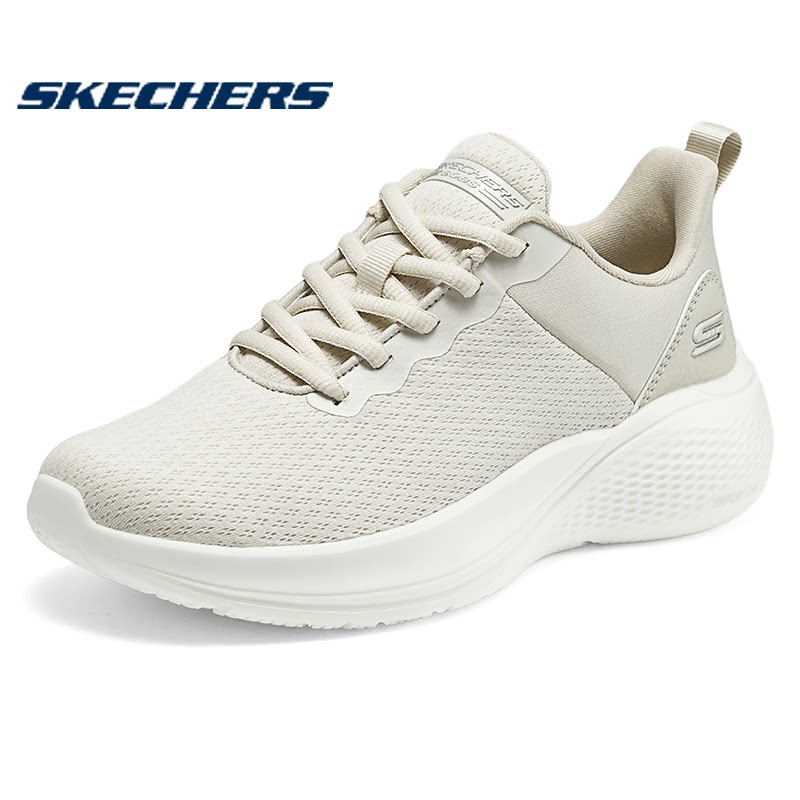 斯凯奇女鞋软底跑步鞋减震运动鞋网面透气健步鞋轻便通勤鞋老人鞋