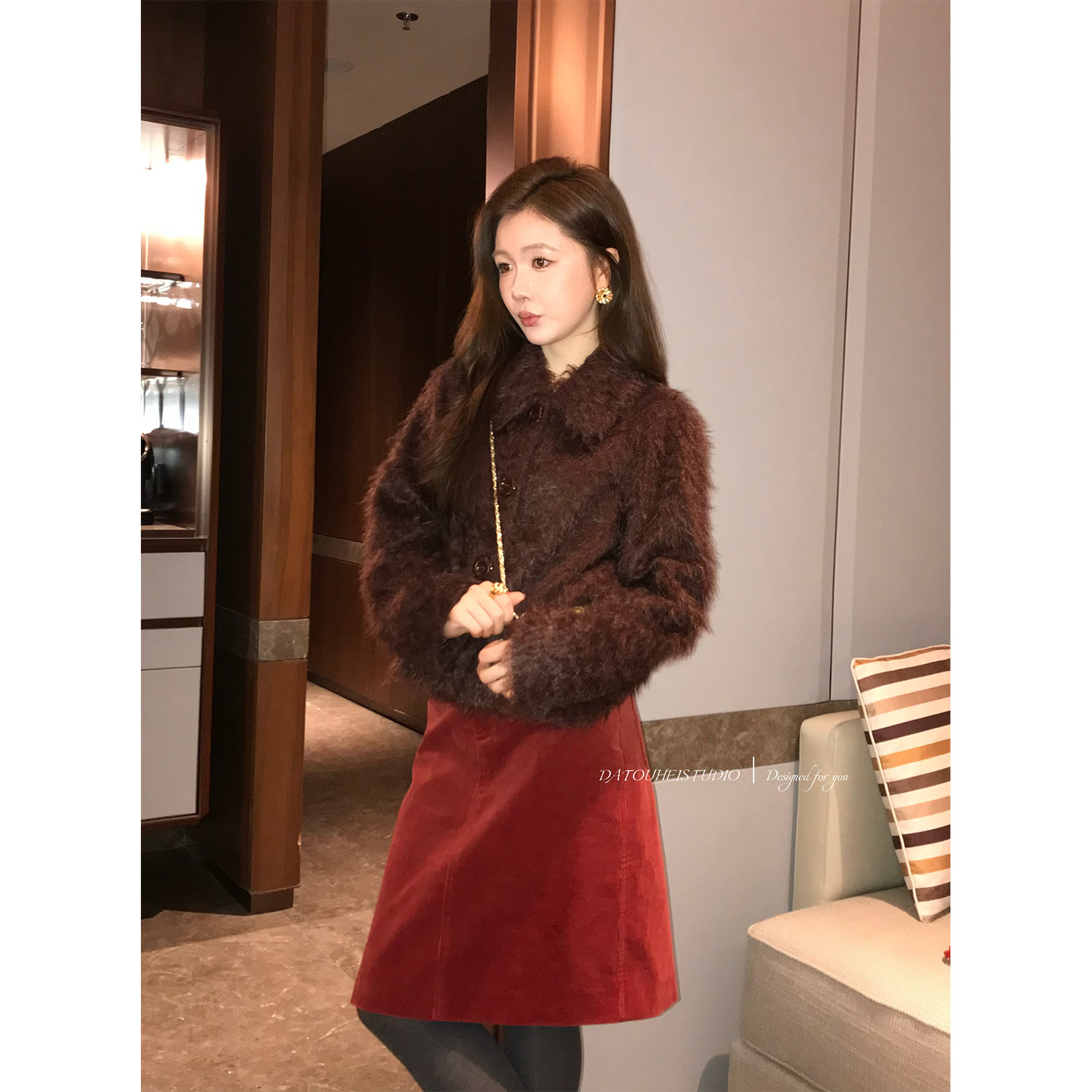 【大头黑自制 秋冬新品】“挽秋入冬