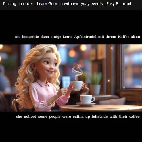 德语零基础学习德语短语词汇听力训练在线德语视频课126