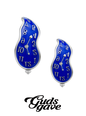 GUDS GAVE 轻奢高级感小众甜酷时间幻觉设计感耳饰耳夹耳环饰品