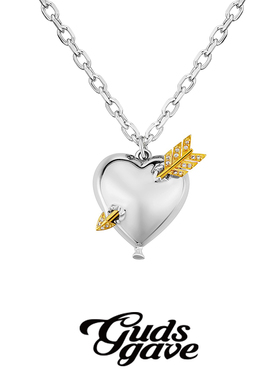 GUDS GAVE上帝礼物原创一箭穿心气球项链少女辣轻奢小众设计师感