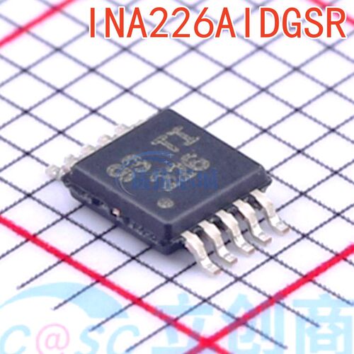 原装正品 贴片 INA226AIDGSR MSOP-10 双向电流/功率监视器芯片