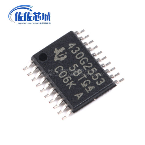 全新原装 MSP430G2553IPW20R TSSOP-20 16位微控制器芯片/MCU/