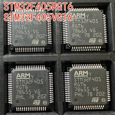 全新原装 STM32F405RGT6 STM32F405VGT6 LQFP-64/100 微控制器IC