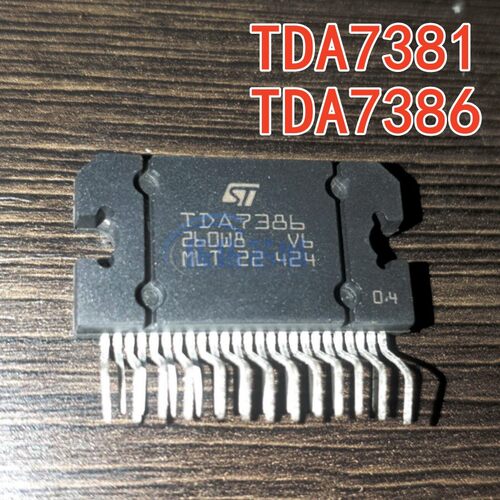 现货直拍 TDA7381 TDA7386 进口正品ZIP25 汽车音响 功放芯片直插