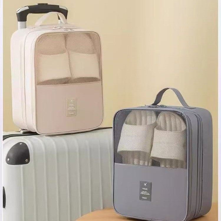 跨境收纳斜纹牛津布鞋包三位鞋包旅行收纳袋收纳包袋外出旅行鞋袋,收纳整理,鞋罩/靴罩/鞋袋,淘宝优惠券,粉丝福利购,淘宝优惠卷