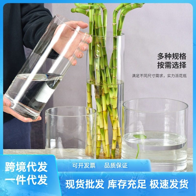 厂家 玻璃直筒水培鱼缸蜡台水族器皿大号高插花花瓶直筒罐,鲜花速递/花卉仿真/绿植园艺,花瓶,淘宝优惠券,粉丝福利购,淘宝优惠卷
