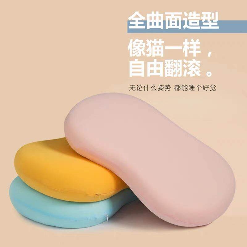 源头工厂猫肚枕猫枕头猫肚皮枕记忆棉枕芯猫咪枕头礼品