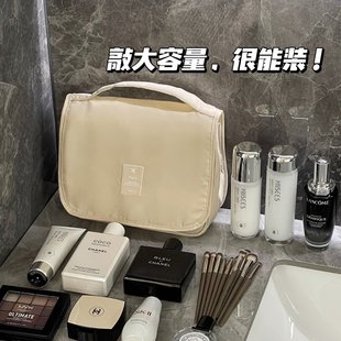 胖东来旅行防水洗漱包女便携大容量多功能化妆包收纳干湿分离随身