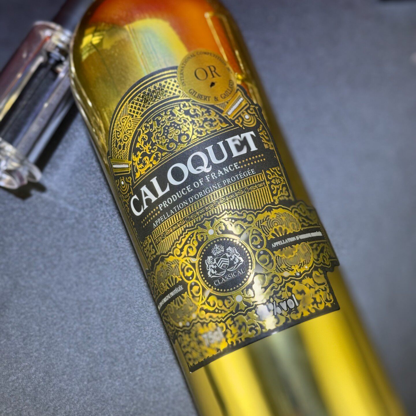 婚宴喜庆用酒法国科乐克酒庄原装进口贵族金干红葡萄酒整箱六支装