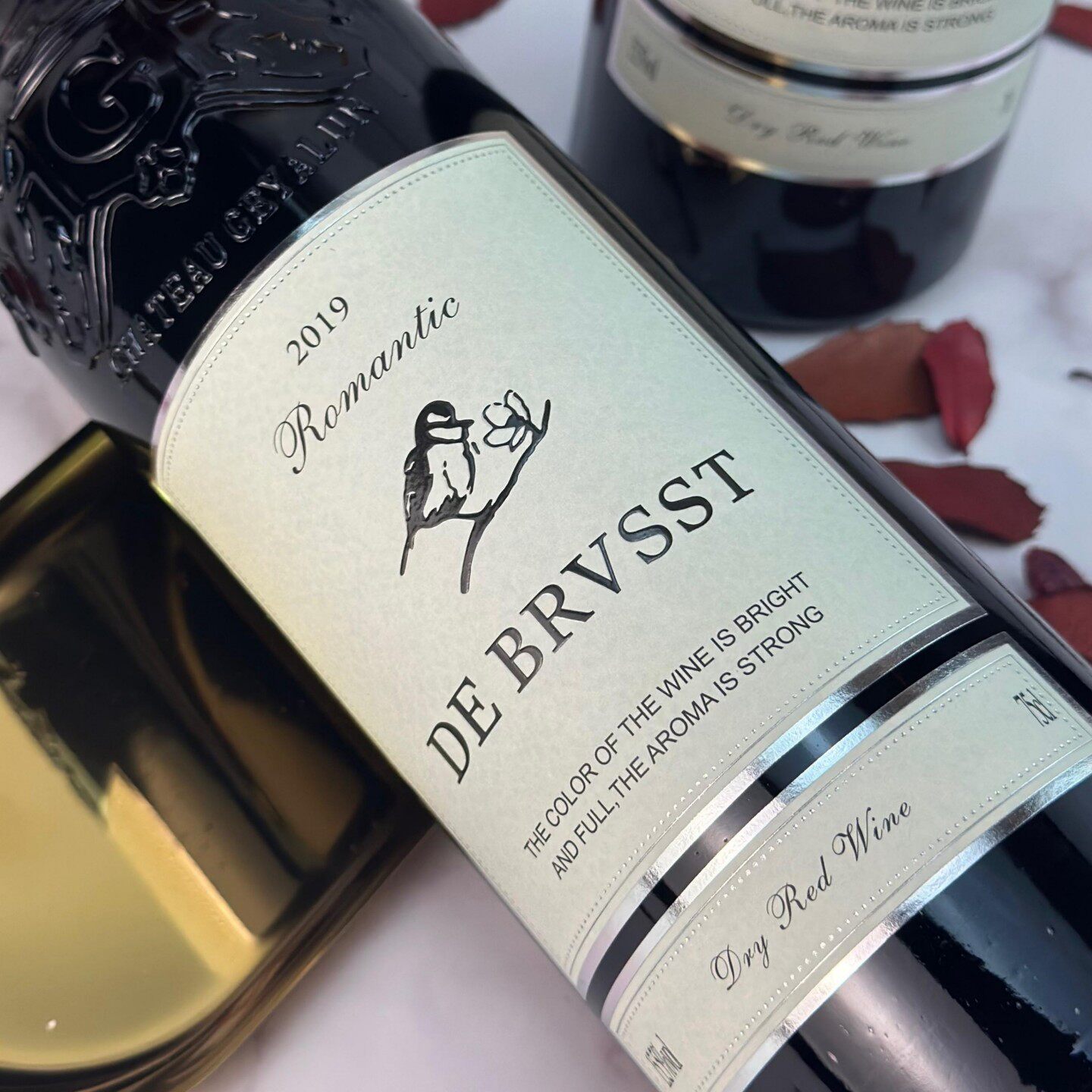 品牌仓库直发正品小鸟干红葡萄酒法国原瓶进口罗曼蒂克2019年促销