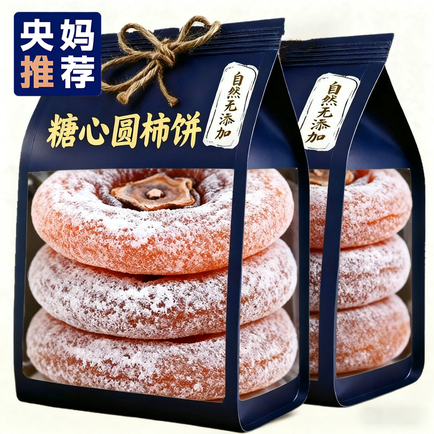 柿子饼霜降柿饼农家流心圆柿子独立小包装非陕西富平柿饼礼盒包装