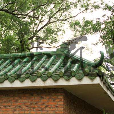 琉璃瓦 屋脊 围墙顶部 宇d花脊配件产品 庙瓦脊 瓦片脊 琉璃瓦