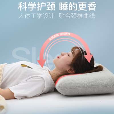 记忆棉枕头枕芯家用一对装护颈椎助睡眠专用男女双人抑菌防螨整头