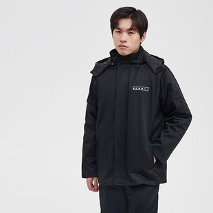 特斯拉工作服原厂秋冬棉衣4s店汽车授权钣喷中心中长款棉服套装