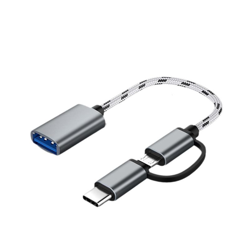 otg转接头二合一手机接u盘typec转usb3.0接口安卓转换头适用于华为转换器oppo手机小米9红米vivo优盘数据线
