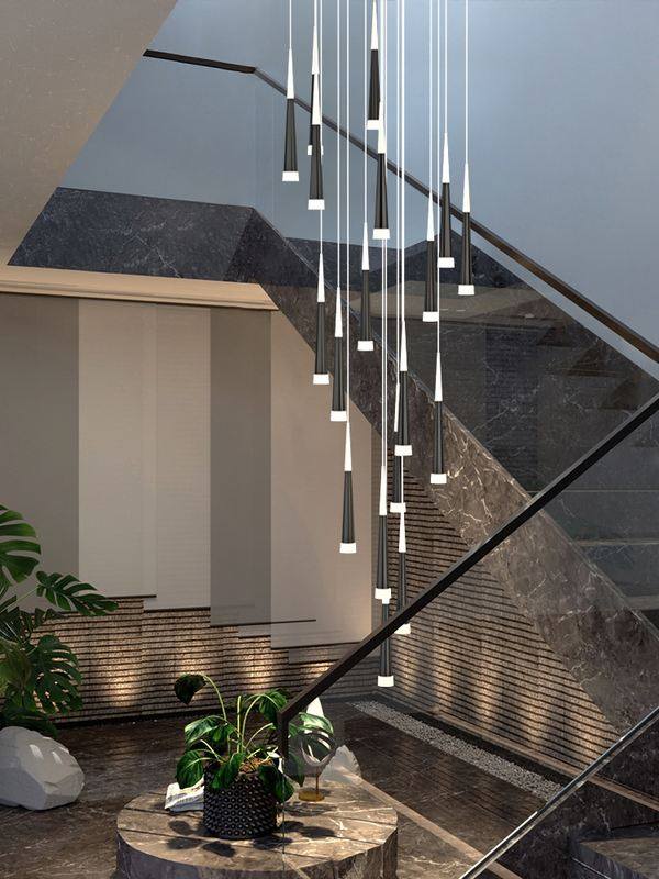 流星锤ltof别墅复式楼客厅大灯中山楼梯吊灯中空简约灯具大气现代,家装灯饰光源,LOFT/复式住宅/楼梯吊灯,淘宝优惠券,粉丝福利购,淘宝优惠卷