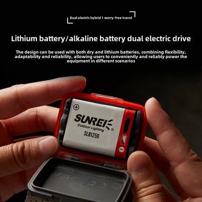 山力士头灯星光系列充电矿灯IPX8头灯户外亮照明续航远射超长超