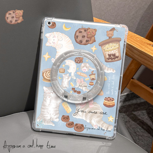 适用于ipad单底亚克力保护壳防摔