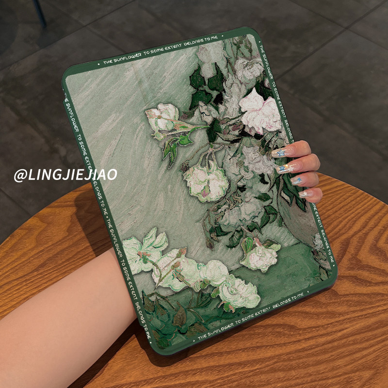 适用于ipad露标旋转亚克力保护壳