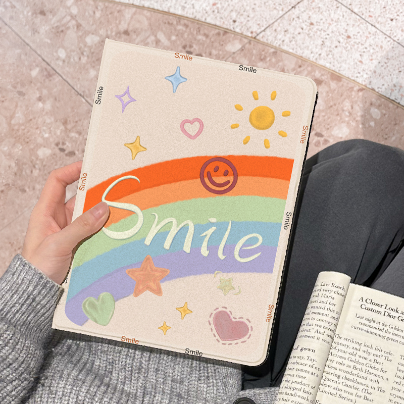 适用于ipad书本式硅胶保护套