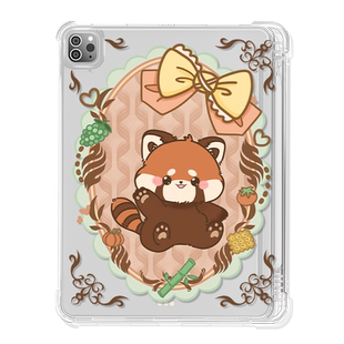 【送钢化膜】适用于ipad10保护套2022新款air5/2平板壳mini6/4笔槽第9代九2018透明pro11粉粉小兔苹果Air4软