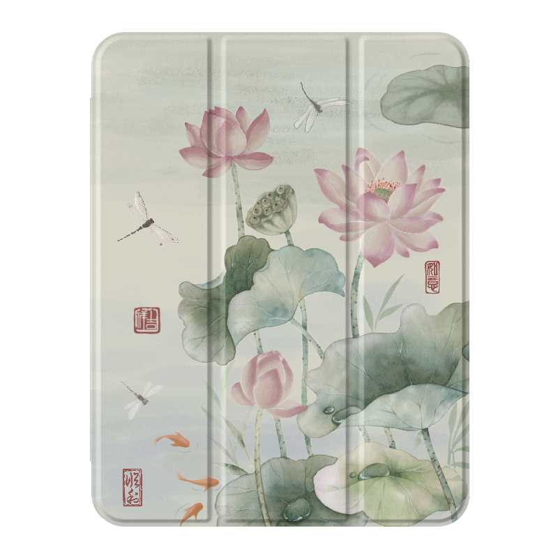 适用于ipad三折硅胶保护壳防摔